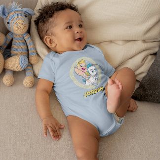 Baby Hercules Riding Pegasus Baby Bodysuit