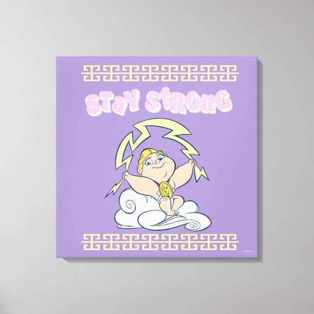 Baby Hercules - Stay Strong Canvas Print (Front)