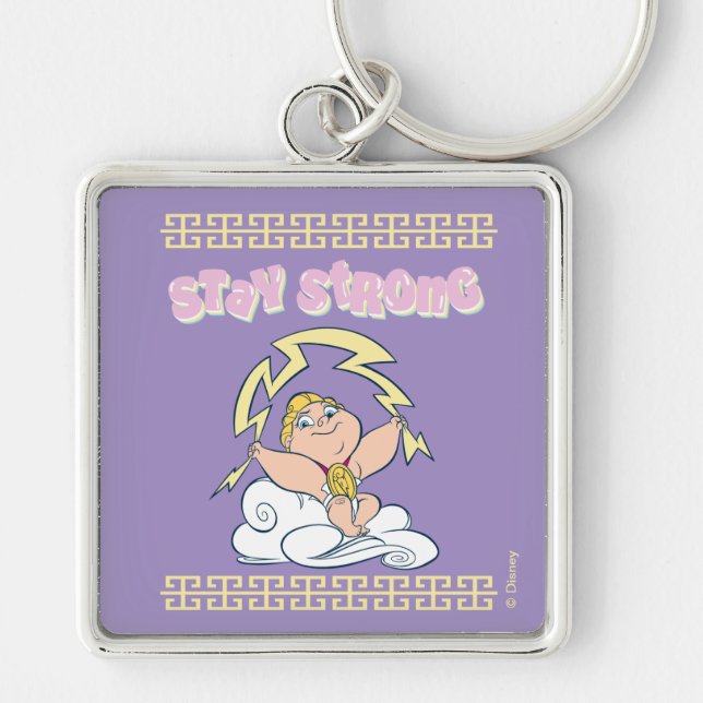 Baby Hercules - Stay Strong Keychain (Front)