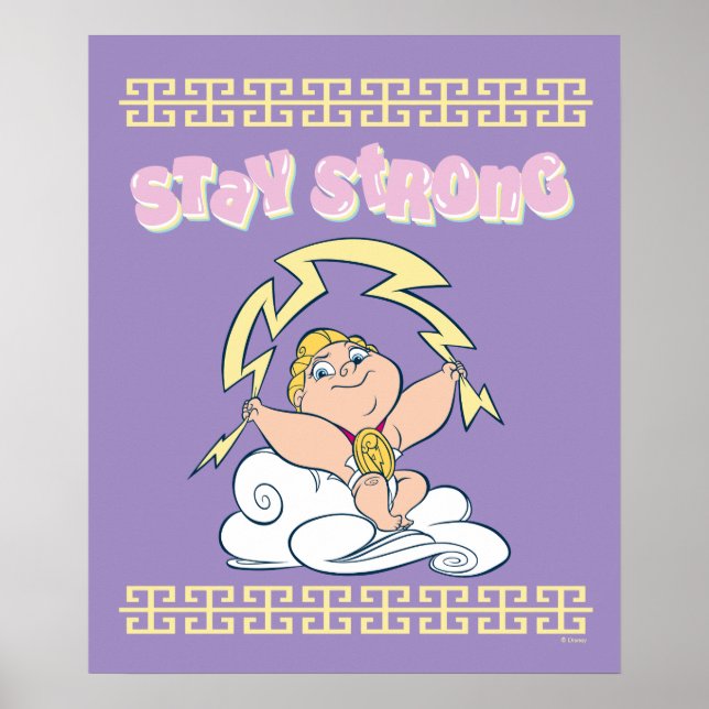 Baby Hercules - Stay Strong Poster (Front)