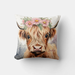 Baby Highland Cow Cushion