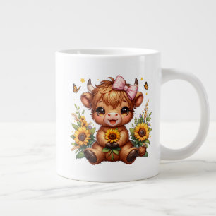 Baby Highland Cow Jumbo Mug