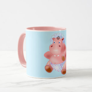 Baby Hippo Funny Mug