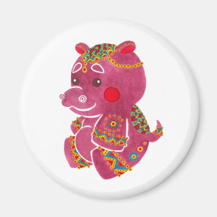 Baby Hippo Magnet