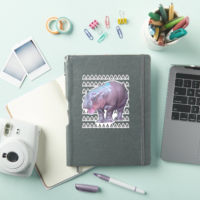 Baby Hippo Moo Deng Tank Top (iPad Cover)