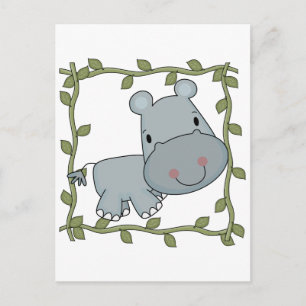 Baby Hippo T-shirts and Gifts Postcard