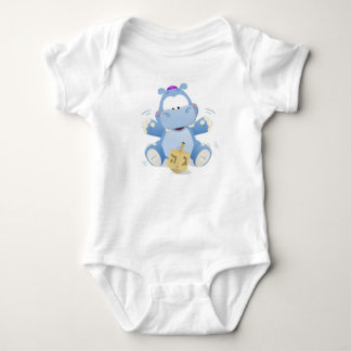 Baby Hippo with Dreidel Bodysuit