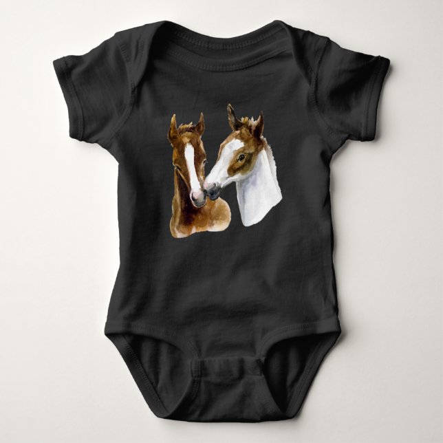 Baby Horses Bodysuit (Front)