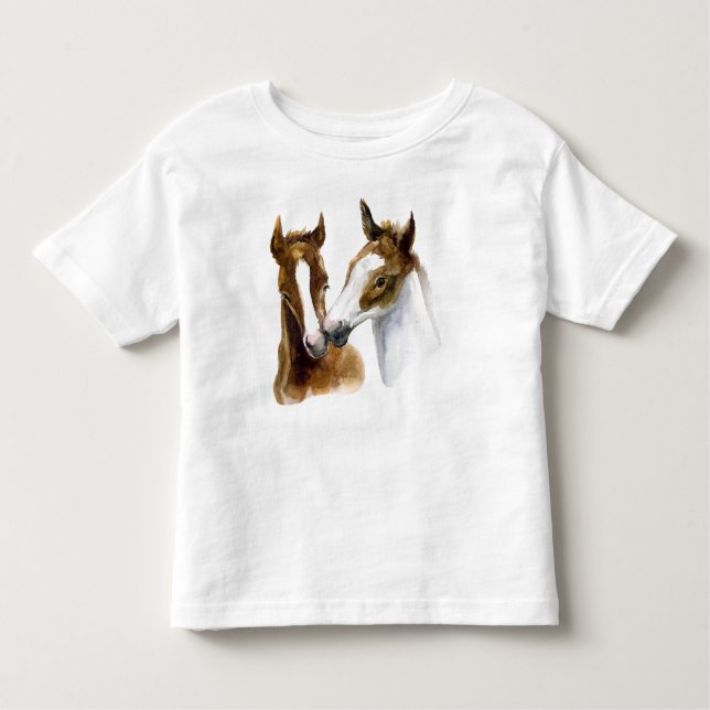 Baby Horses Toddler T-Shirt (Front)