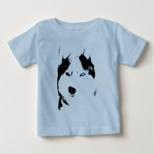 Baby Husky Bodysuit Sled Dog Baby Creepers