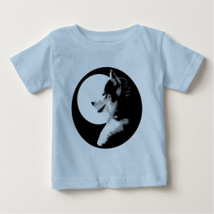 Baby Husky Shirt Sled Dog Baby Tee Shirts