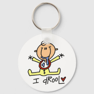 Baby I Drool T-shirts and Gifts Key Ring