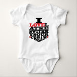 Baby "I Love Latkes" Jersey Bodysuit<br><div class="desc">"I Love Ltkes With My Sour Cream" Baby Jersey Bodysuit To personalise simply delete text and add your own. Choose your favourite font style, size, and colour. Thanks for stopping and shopping by! Much appreciated! Happy Hanukkah/Chanukah! Style: Baby Jersey Bodysuit Not all baby bodysuits are created equal – this popular...</div>