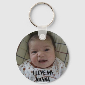 baby, I LOVE MY NANNA Key Ring