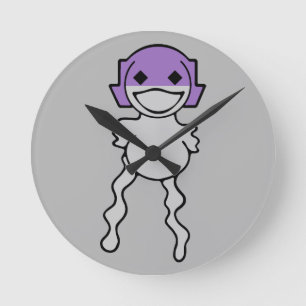Baby Ichibo-Skee Clupkitz Chronometer Round Clock