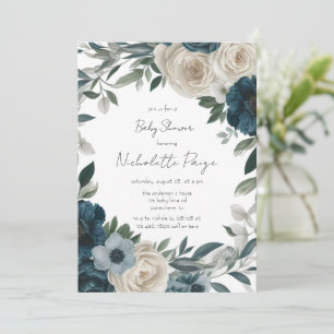 Baby in Bloom: A Garden-inspired Baby Shower Invitation