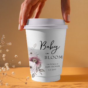 Baby in Bloom Baby Shower Paper Cups