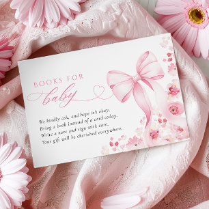 Baby in Bloom Coquette Books for Baby Card