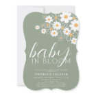 Baby in Bloom Daisy Green Baby Shower 