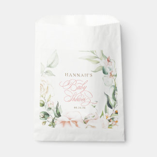 Baby in Bloom Florals Baby Shower Favour Bags