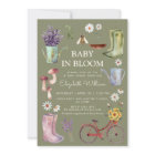 Baby in Bloom Garden Baby Shower 