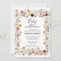 Baby In Bloom Garden Party Butterflies Baby Shower