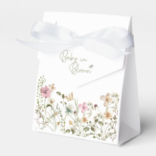 Baby in Bloom Girl Baby Shower Favour Box