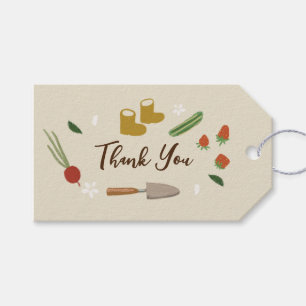 Baby In Bloom Growing Garden Family Baby Shower Gift Tags