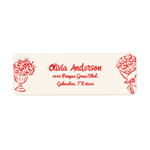 Baby In Bloom Hand Drawn Floral Modern Baby Shower