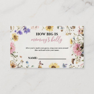 Baby in Bloom How big is mummy's belly ticket