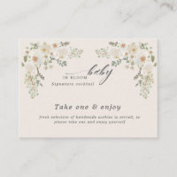 baby in bloom ivory floral baby shower