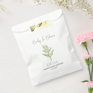 Baby In Bloom l Dill Seeds Baby Shower Favour Bags