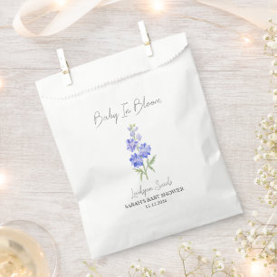 Baby In Bloom l Larkspur Seeds Baby Shower Favour Bags