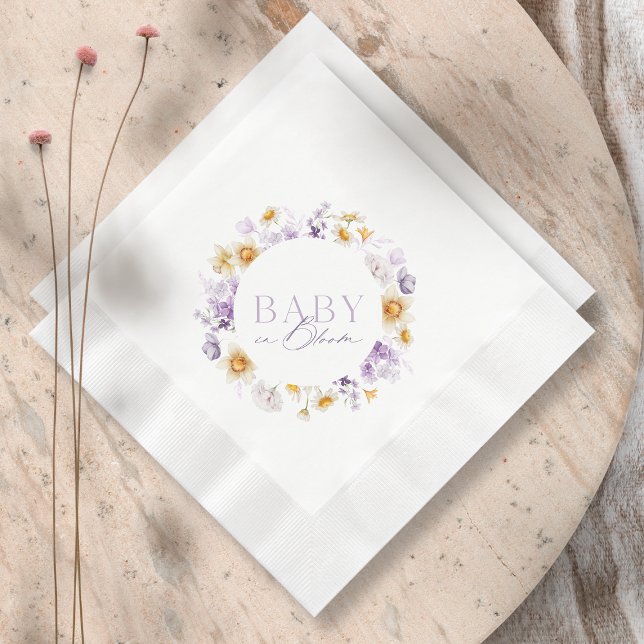 Baby in Bloom  Napkin (Creator Uploaded)