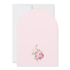 Baby In Bloom Pink Bow Baby Shower Invitation