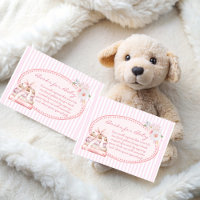 Baby in bloom preppy baby shower book request