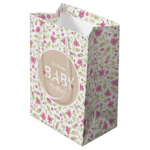 Baby in Bloom Shower Medium Gift Bag