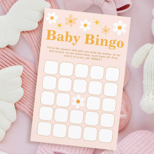 Baby In Bloom Spring Baby Shower Bingo Game