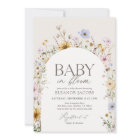 Baby in Bloom Spring Wildflower Baby Shower