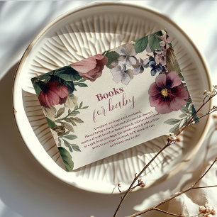Baby in Bloom Spring Wildflower Books for Baby Enclosure Card