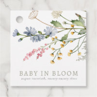 Baby in Bloom Spring Wildflower Floral Bouquet Fav