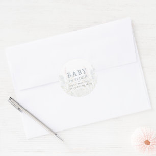 Baby in Bloom Spring Wildflower Floral Stickers