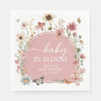 Baby in Bloom Wildflower Baby Shower