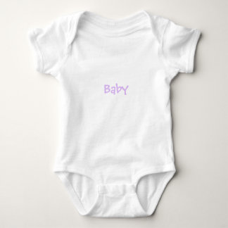 Baby in Light Purple Bodysuit