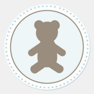 Baby Invitation or Favour Sticker