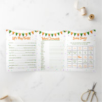 Baby Irish first 1st birthday party games