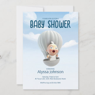 Baby is arriving soon | Baby Shower Invitation