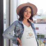 Baby is Brewing | Autumn Coffee Mama to Be T-Shirt<br><div class="desc">This mama t shirt features cute autumn coffee with pumpkins and a cute handwritten font. This shirt is perfect to announce that you're expecting or give as a gift for the best mum in your life. Autumn coffee themed baby shower with "Oh Baby!" text with coffee ring incorporated into design....</div>
