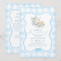 Baby is Brewing Baby Shower Tea Party All in One