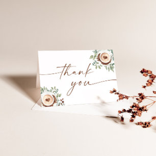 Baby Is Brewing Baby Shower Thank You Card